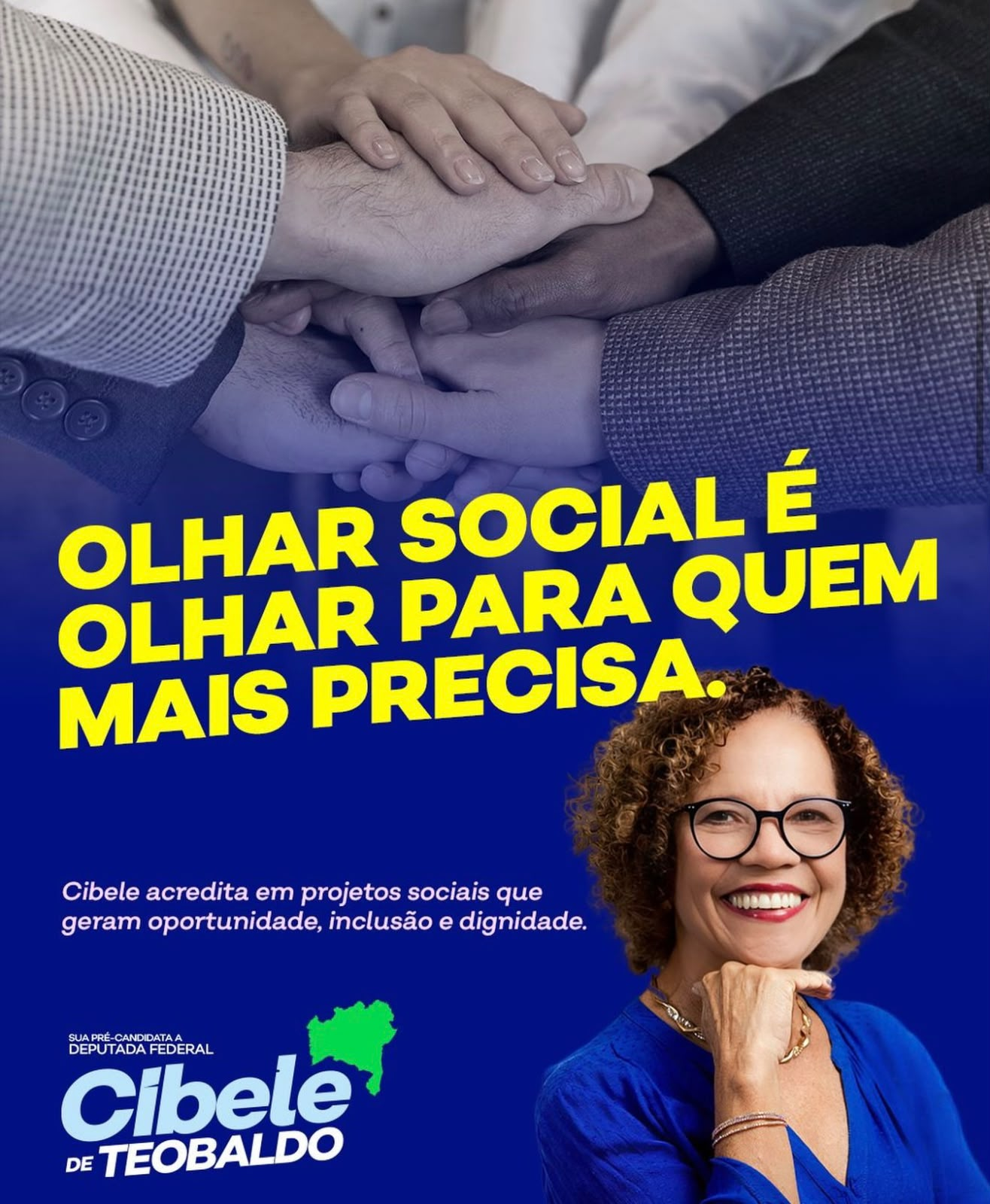 🌟 Cibele de Teobaldo: a força de uma mulher que faz do social sua maior missão