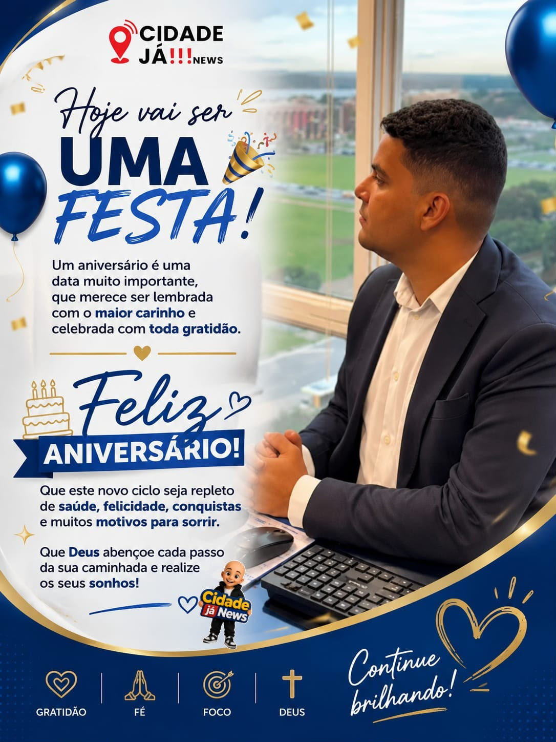 Galeria — A maturidade de quem nasceu para liderar