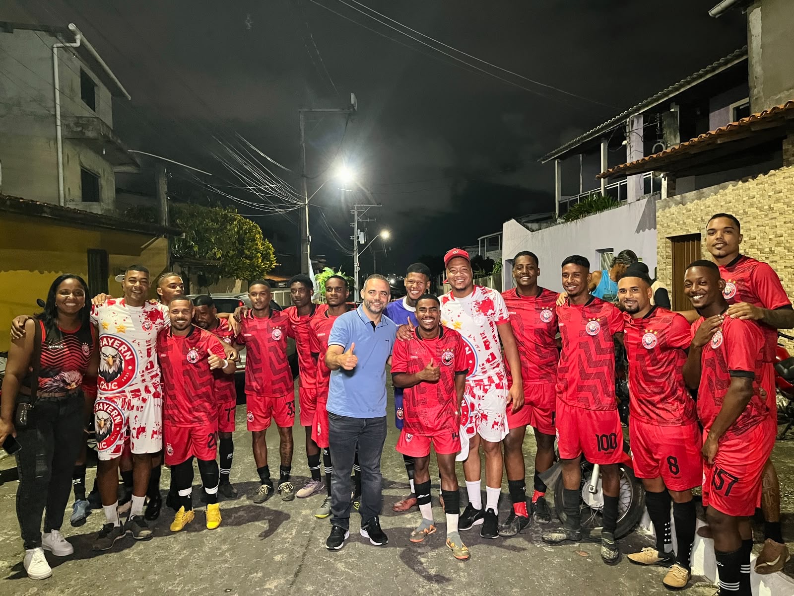 Rosalvo participa da Copa Noturna do Tropical, em Itinga