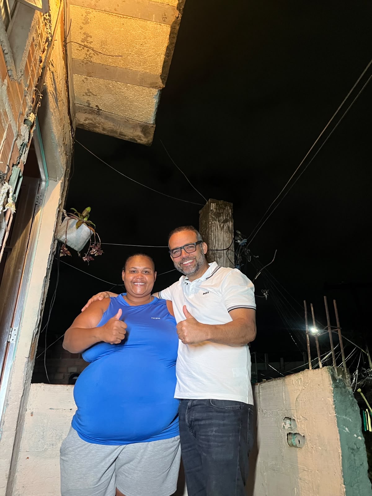 Daniela falou sobre a confiança que ela e sua família depositam em Rosalvo e destacou a relação construída ao longo dos anos.