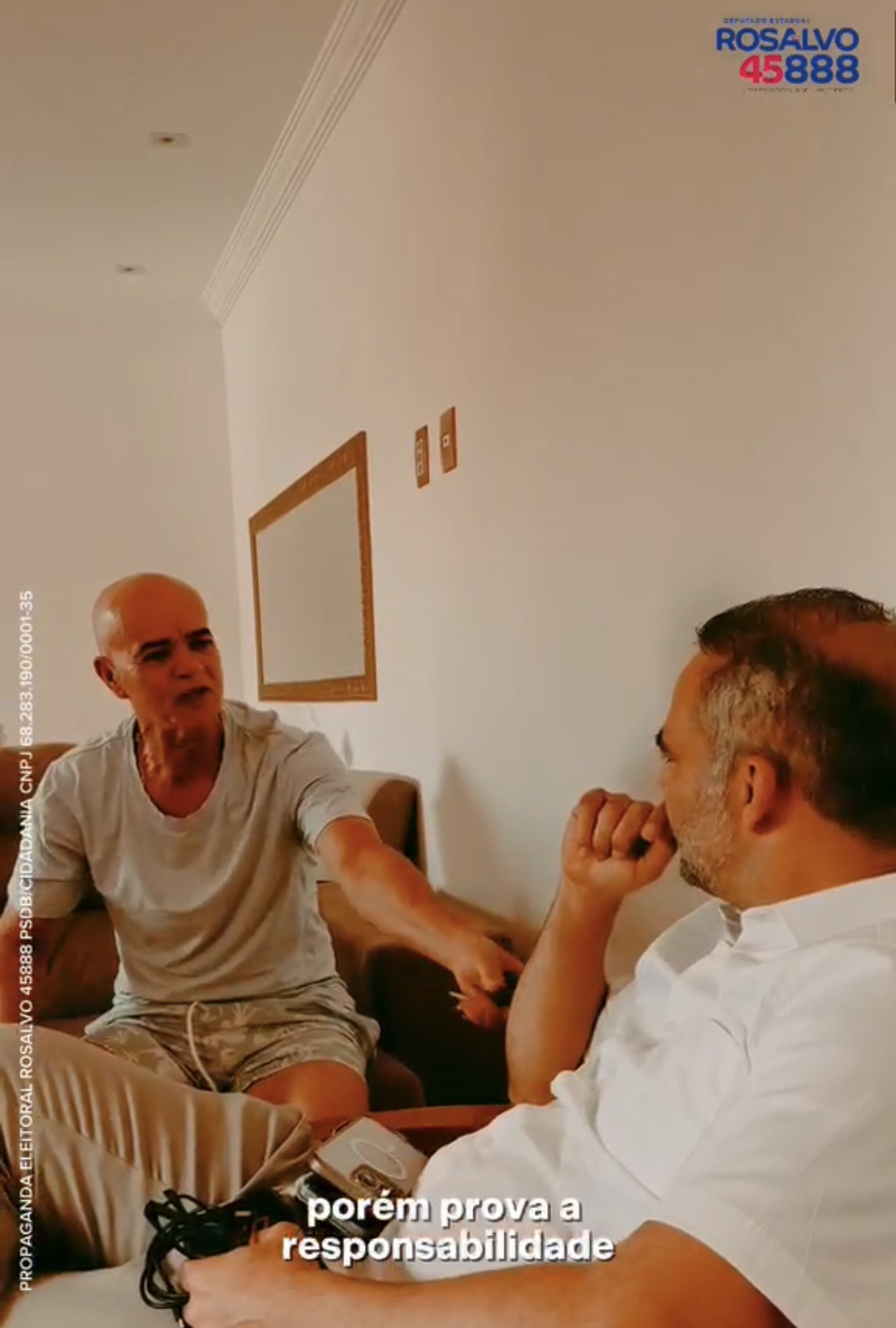 Russo reúne família e fecha apoio a Rosalvo