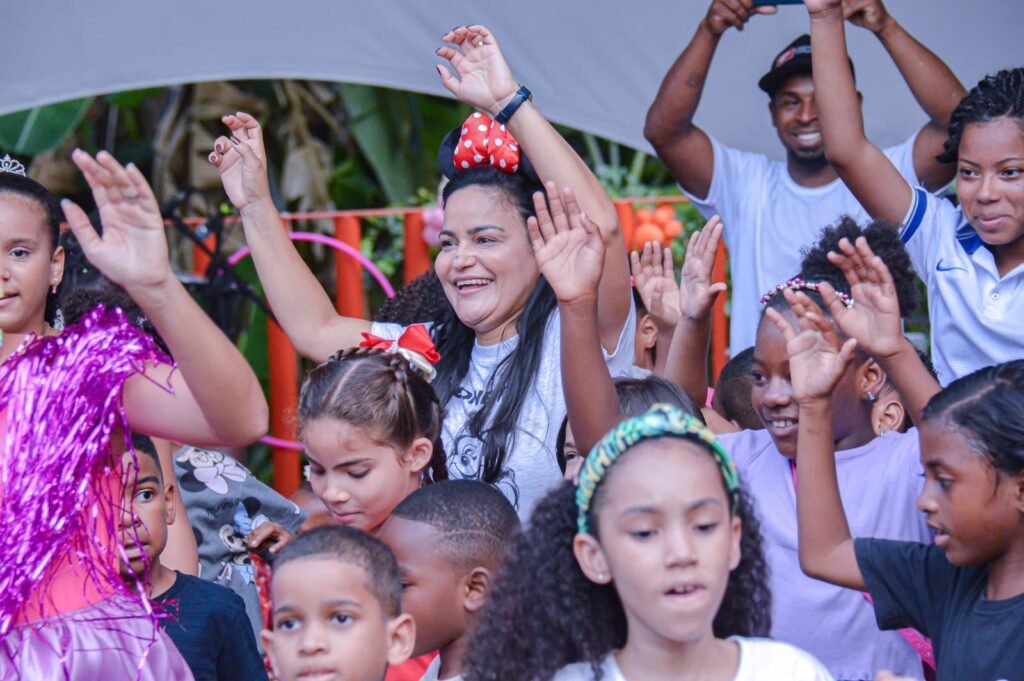 Semana foi festiva para todas as crianças .
