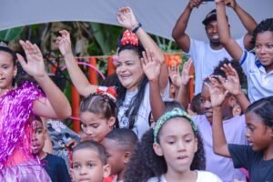 Semana foi festiva para todas as crianças .