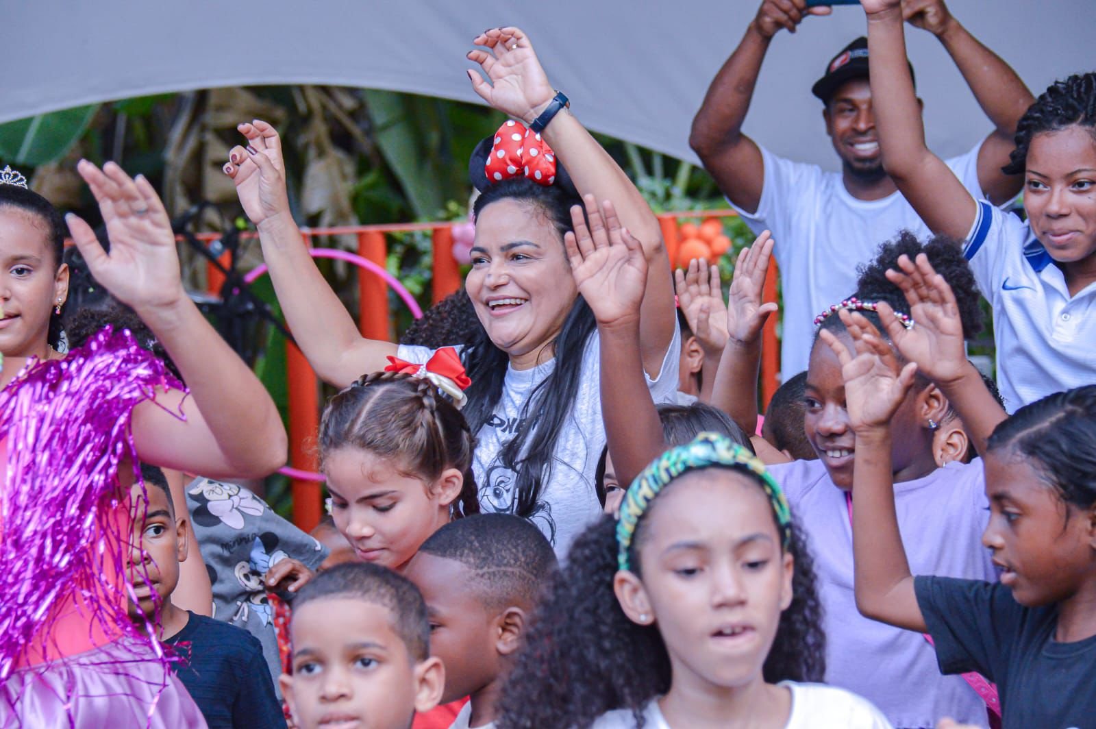 Semana foi festiva para todas as crianças .