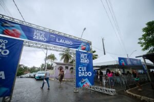 Devido as fortes chuvas , adiado fila zero .