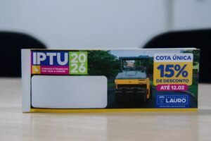 Prefeitura de Lauro de Freitas suspende temporariamente a cobrança do IPTU 2026