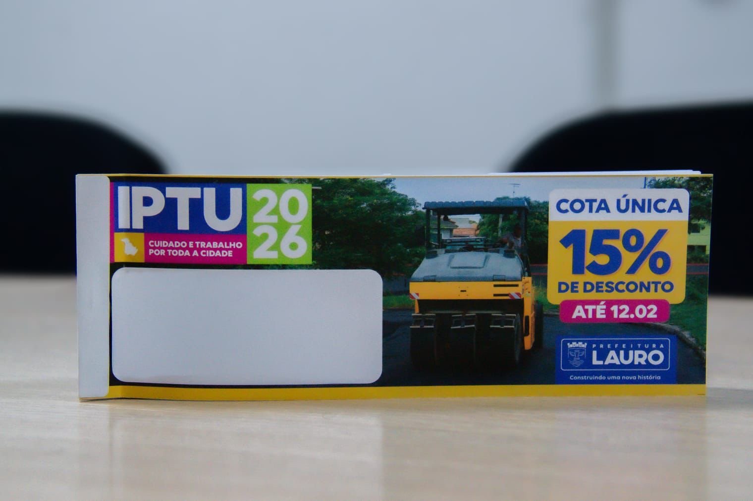 Prefeitura de Lauro de Freitas suspende temporariamente a cobrança do IPTU 2026