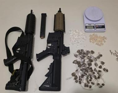 PM apreende armas e droga em São Cristóvão | SSP