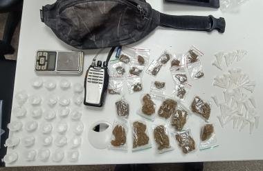 PM apreende drogas durante ação no bairro de Macaúbas | SSP