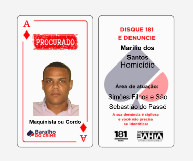 BOPE localiza “Maquinista”, Ás de Ouros” do Baralho do Crime da SSP e autor do assassinato de Mãe Bernadete | SSP