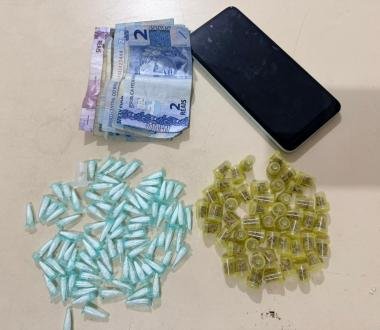 PM prende suspeito por tráfico de drogas em Campinas de Pirajá | SSP