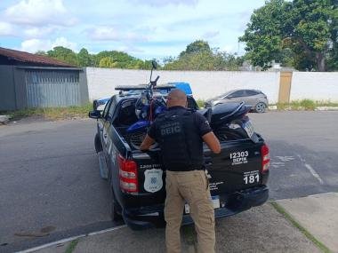 Polícia Civil recupera motocicleta e celulares subtraídos em Eunápolis | SSP