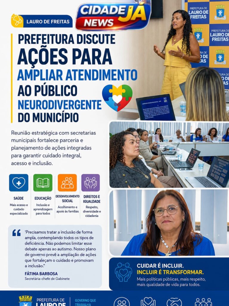 Prefeitura discute ações para ampliar atendimento ao público neurodivergente do município