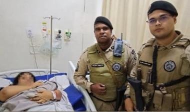 PM presta socorro a gestante em trabalho de parto em Valéria | SSP