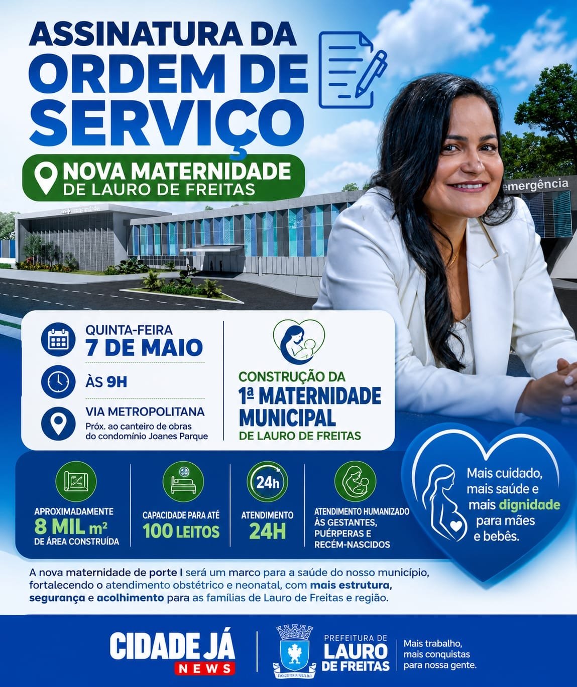 Ela não para !!! Gestão que gosta de trabalho . Gosta de gente .